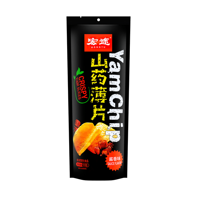 宏途 山藥片 醬汁香味 90g