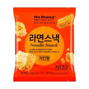 韩国No Brand 香脆面干吃方便面 烤鸡味 250g