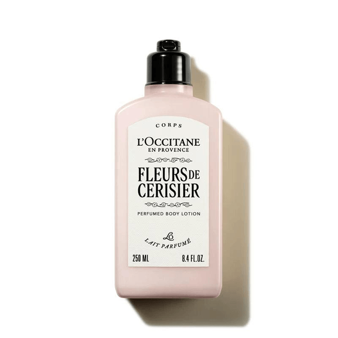 【香港直郵】 法國 L'occitane歐舒丹 歐舒丹 歐舒丹乳木果櫻花身體乳250ml 全身持久保濕滋潤留香不油膩潤膚乳