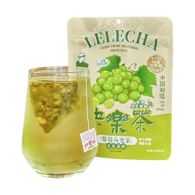 【中國直郵】 樂樂茶 葡萄烏龍茶 21g*1袋