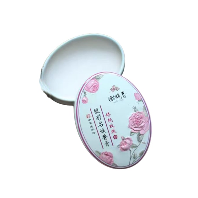 中国謝富春 謝富春婦人バーム 16g デリケートローズ 1 持続性のある軽い香りの固形香水 国内製品の光
