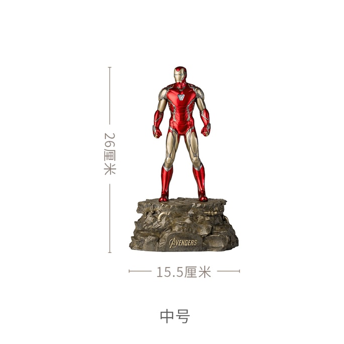  Iron Man MK85 Marvel Series Limited Edition Figure Avengers Alliance Desktop Copper Ornament Medium Size