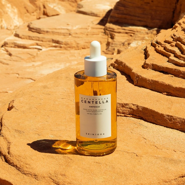 韩国SKIN1004理肤天使 马达加斯加积雪草修护安瓶精华液 100ml + 55ml 舒缓镇静补水 滋润呵护屏障 弱酸性 敏感肌专研 痘痘肌可用【超值装】 20