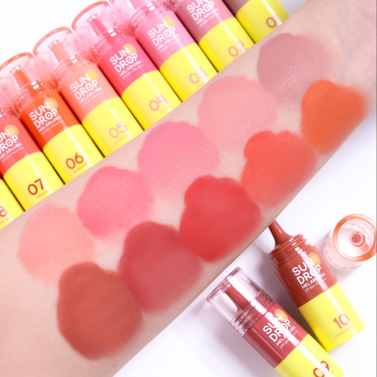 SUNDROP MELABLUSH SPF50+ PA++++ #02 PINK SAND 6g 11