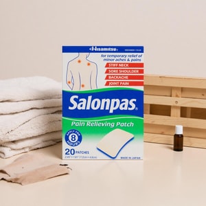 日本HISAMITSU久光制药 SALONPAS撒隆巴斯 消炎镇痛贴膏药药膏 20片入 用于减轻身体酸痛