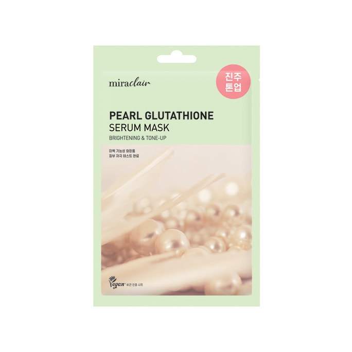 Miraclair Pearl Glutathione Serum Mask Single