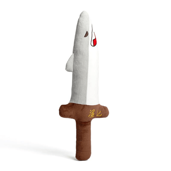 What A Clever Sand Sculpture Shark Sword Plush Toy Shark Arm Pillow Boys 50cm Small Shark Dagger * 1