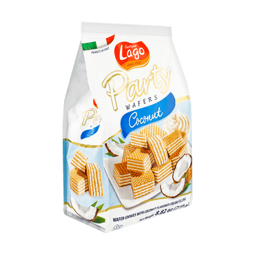 意大利GASTONE LAGO 派对威化 椰子味 250g