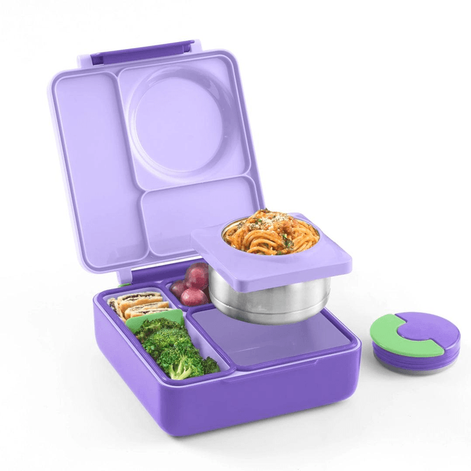 OmieBox Lunch Box Lilac Purple 3-7Y