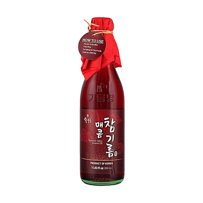 韩国HAMCHOROM 香辣芝麻油 350ml 【香辣浓郁】【韩式风味】