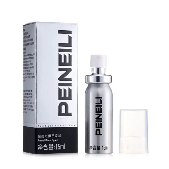 Delay Spray Men's Lubricant Male Spray Couple's Bedroom Fun Product Adult Sex Enhancement External Use Intensified Formula 15ml