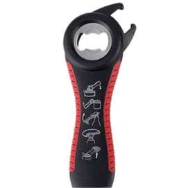 Cocoolette 5 In 1 Beer Bottle Cap Can Opener # Black 1 Piece
