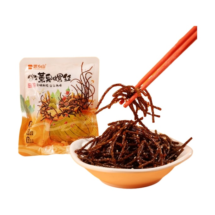 Stinky screw spicy strips Internet celebrity hot spicy silk about 30g*3 bags