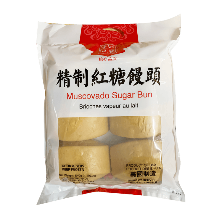 一日三餐精致红糖馒头540g 亚米