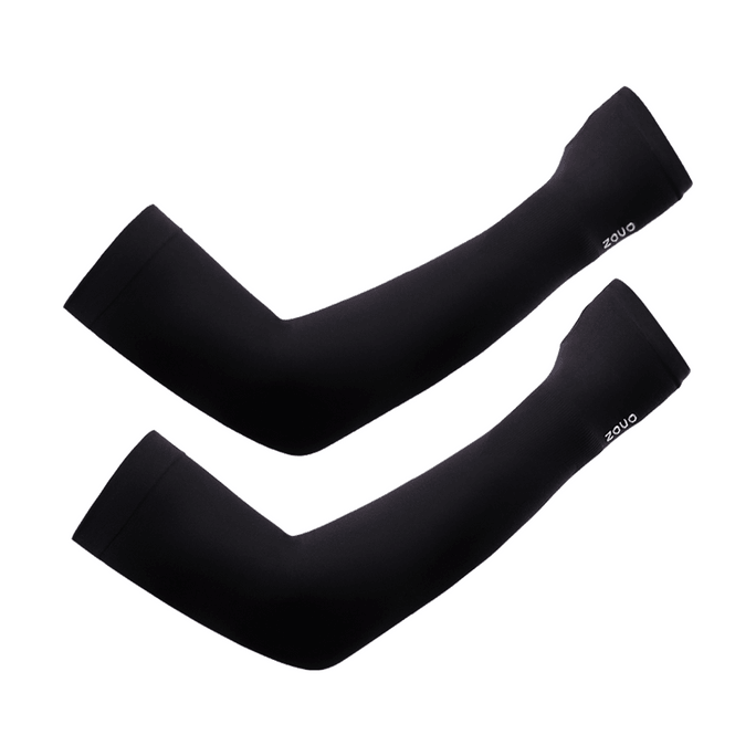 Ice Silk Sun Protection Sleeves Black One Size