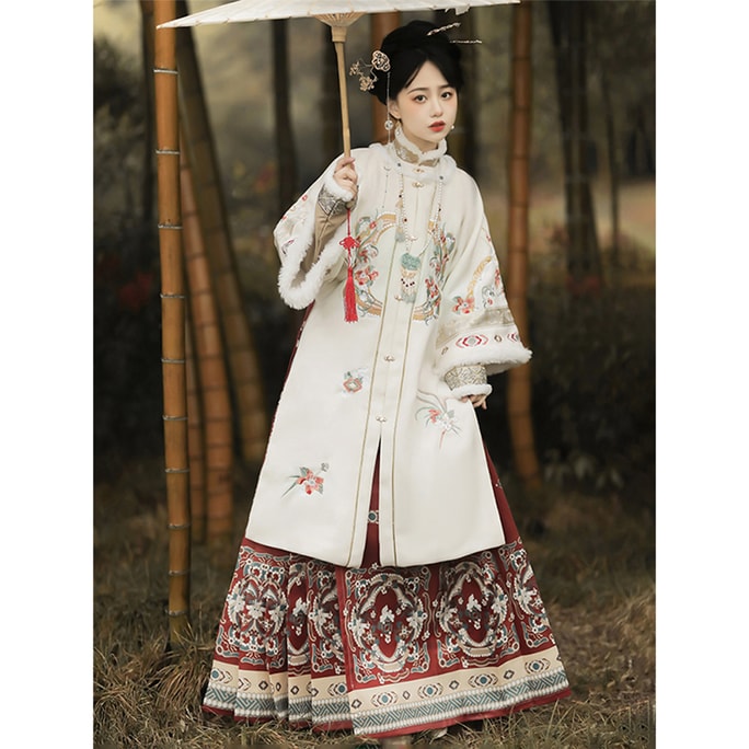 New Chinese Style Hanfu Set With Chinese Style Temperament Yunxi Bai M