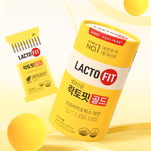 韩国LACTO-FIT  国民益生菌 活菌 葡萄味 2g*50包 范冰冰同款【成人儿童全家桶】