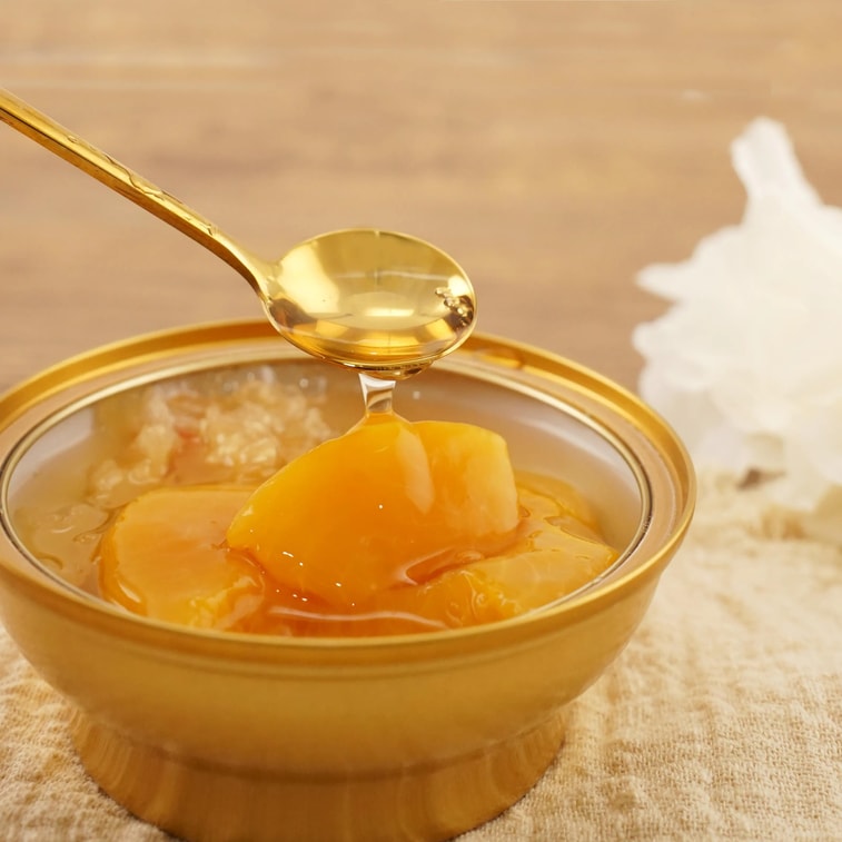 Canned Yellow Peach Snack , 5.64 oz 5