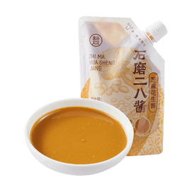 盒馬 石磨二八醬 200g【火鍋涼皮拌麵芝麻花生醬】