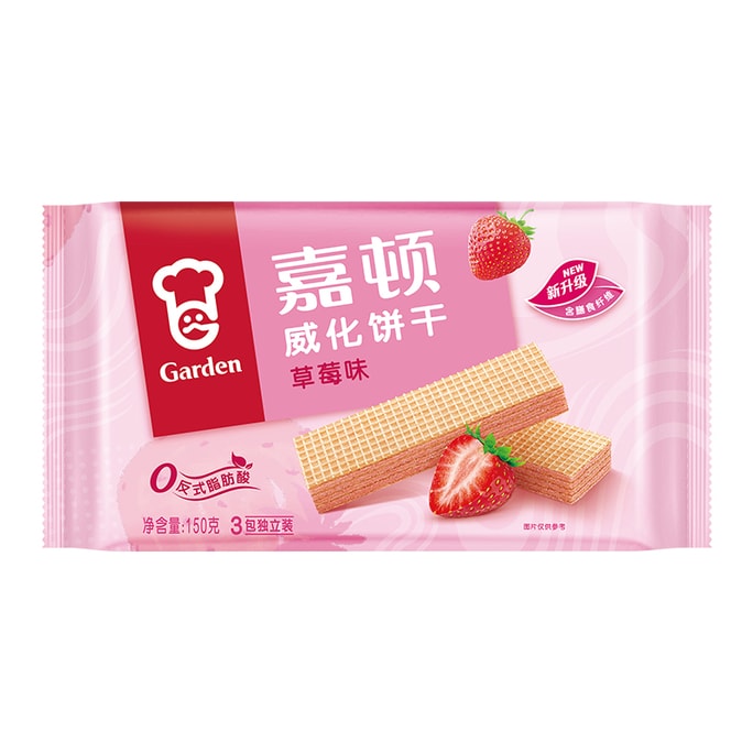 Cream Wafers Strawberry150g