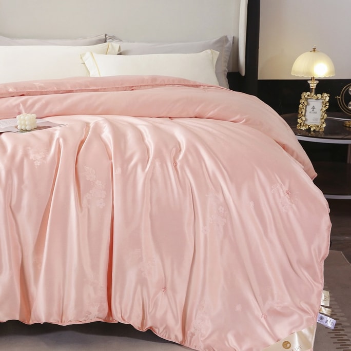 Duvet King 220x240cm 3㎏ Spring Autumn Quilt Pink