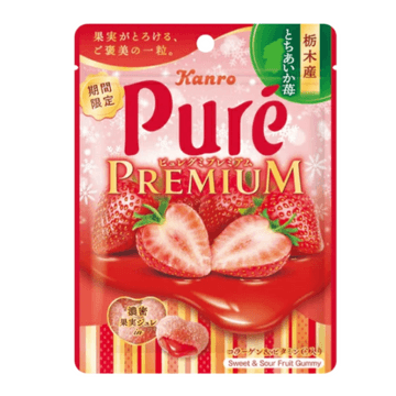 Pure Gummy Candy Strawberry 54g