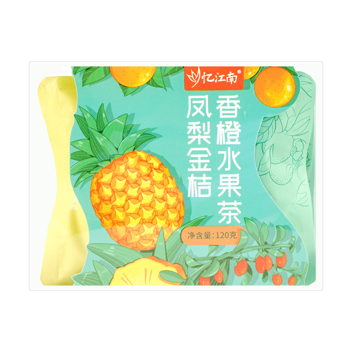 パイナップル金柑オレンジフルーツティー 4.23オンス