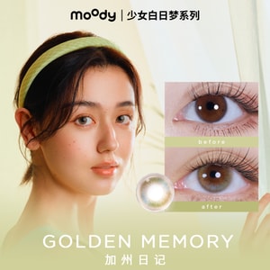 moody Teenage Daydream Daily Collection Golden Memory 10 pcs, -3.00(300)
