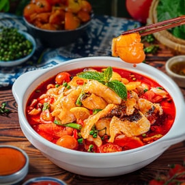 海底捞 贵州风味红酸汤火锅汤料 3-5人份 240g【酸辣鲜香】