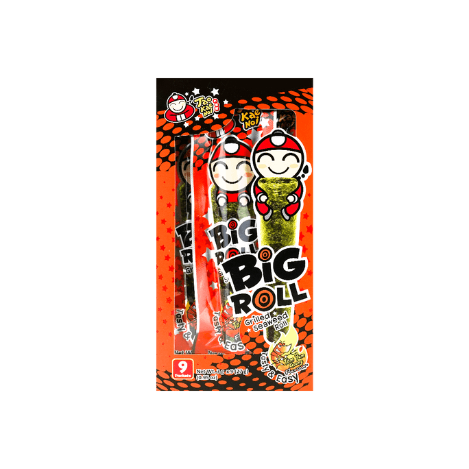 Big Roll Grilled Seaweed Roll Tom Yum Goong Flavor 9pc