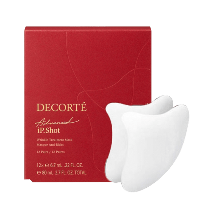 COSME DECORTE iP.Shot Anti-Wrinkle and Wrinkle Reducing Topical Mask 12 pairs (24 pieces)