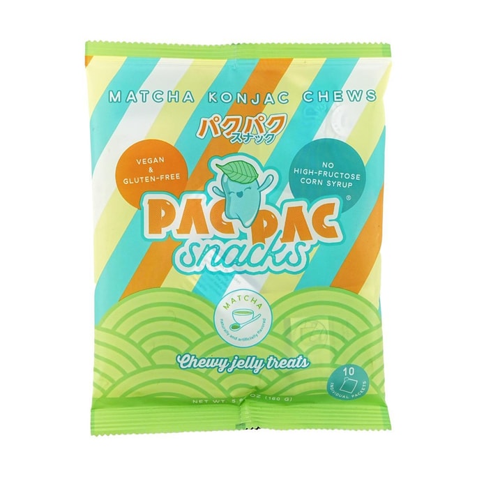 Pac Pac Matcha Konjac Chews5.64 oz