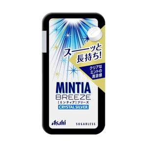 Mintia Breeze Candy Crystal Silver 30個 0.8oz 【長持ちフレッシュ】【シュガーレス】
