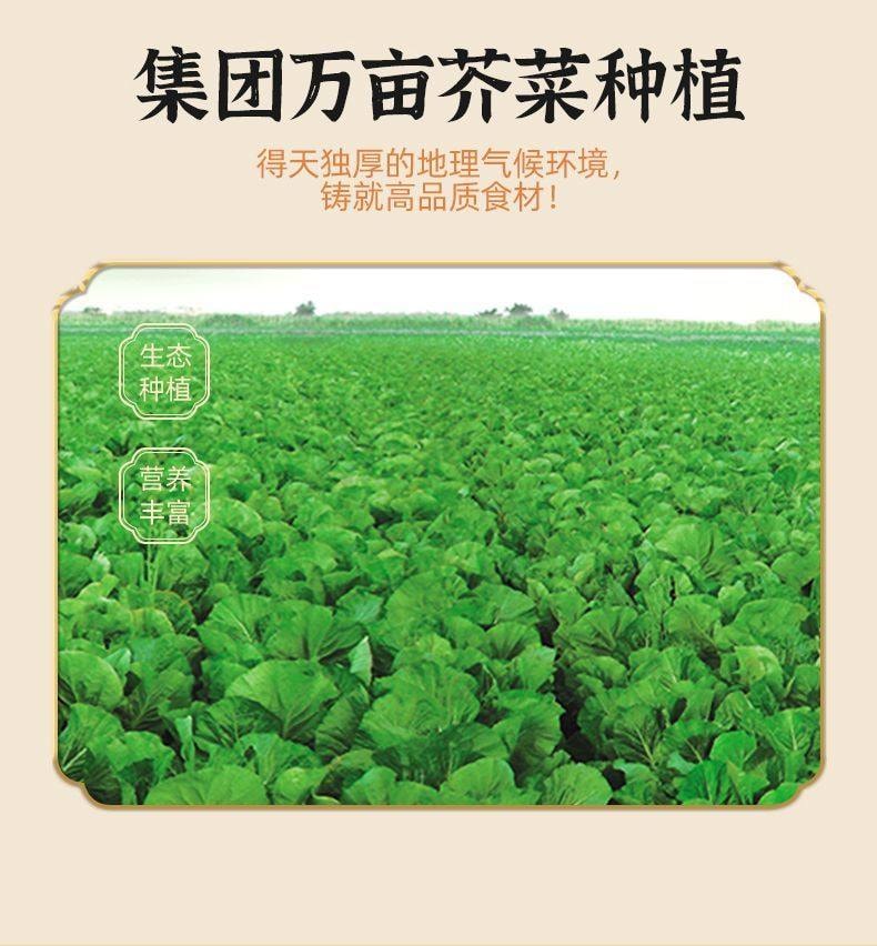  宏綠 漳州特色【酒香酸菜醬菜】開袋即食早餐下飯菜拌飯配粥70g*2袋