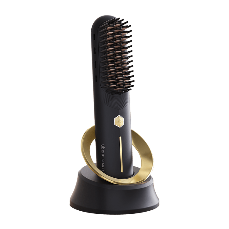 UBelle Wireless Negative Ion Straight Hair Comb White 1 Piece
