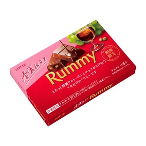 日本 日本乐天 乐天 沁爽兰姆酒心葡萄干巧克力 3个装