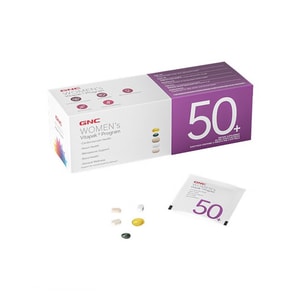 【中国直送】GNC タイムカプセル デイリーマルチビタミン 女性用 (50錠) 【46歳以上推奨】5錠/袋×30袋