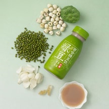 Lily and Mung Bean Drink, 8.1 oz *6【6 Packs】【Low Sugar 0 Fat 】