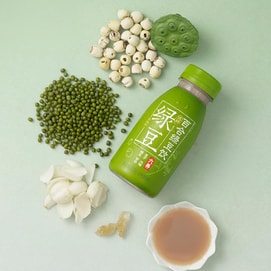 六养 百合绿豆饮 绿豆汤谷物饮品 230g *6【6份超值装】【低糖0脂配料干净】【DIY绿豆冰沙雪糕】