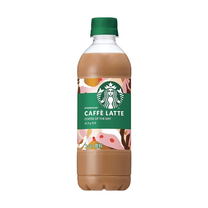 日本STARBUCKS星巴克 每日咖啡系列 即饮拿铁咖啡 450ml