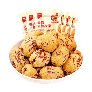 西域美农 去皮去核灰枣 新疆红枣 40g*6包【软糯易消化 健康0添加】