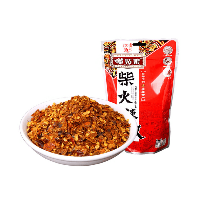 【中國直郵】 苗姑娘 手工製作柴火辣椒麵250g*1袋 貴州糊辣椒乾辣椒沾水 燒烤火鍋佐料