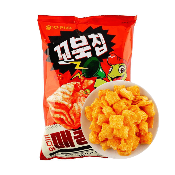 韩国ORION好丽友 浪里个浪 乌龟薯片 麻辣味 160g