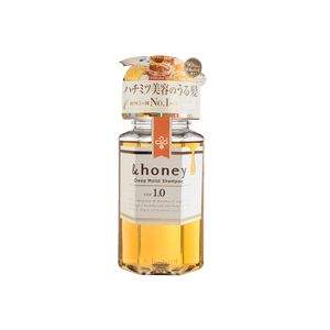 日本&HONEY安蒂花子 水感豐盈滋養洗髮精 440ml 蜂蜜保濕無矽油洗髮精 @COSME大賞第一位