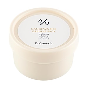 강화쌀과립팩, 4.05온스 - 브라이트닝, 각질제거, 보습【최고】