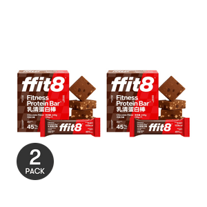 Whey Protein Bars Chocolate Flavor 8.64oz High Protein High Fiber 0 Trans Fat *2【2 Packs】
