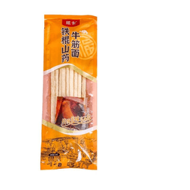 德窑特 铁棍山药牛筋面手工凉皮陕西刀削面带料包137g*1袋