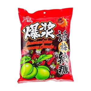 宏源 爆浆话梅软糖 500g【Q弹软糯 酸爽过瘾】