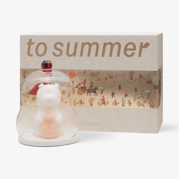 To Summer · Dragon Limited Scented Candle Gift box ·New Year's Hinoki 400g