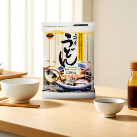 日本J-BASKET 日式乌冬面 干面条 8卷 800g